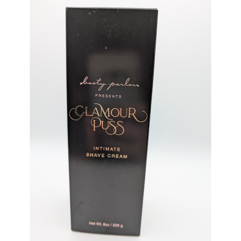 Booty Parlor Shave Cream Glamour Puss Intimate 8oz NEW